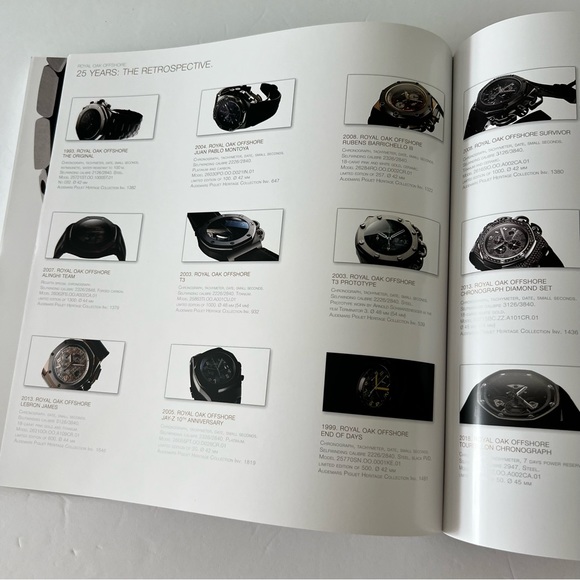 Audemars Piguet Royal Oak Offshore 25th Anniversary book rare future of first - Picture 9 of 17